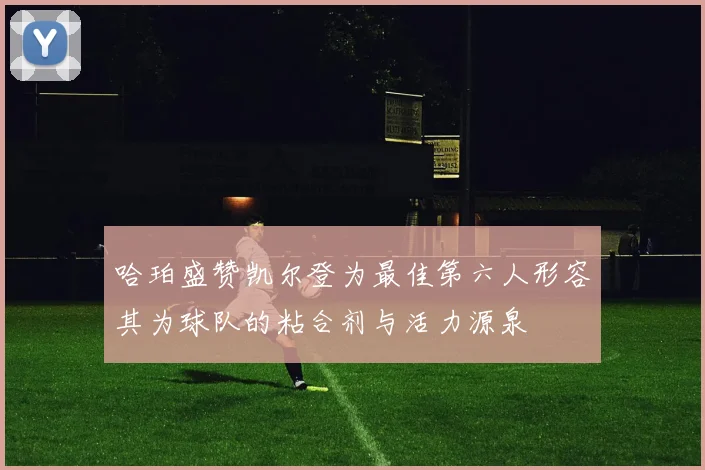 哈珀盛赞凯尔登为最佳第六人形容其为球队的粘合剂与活力源泉