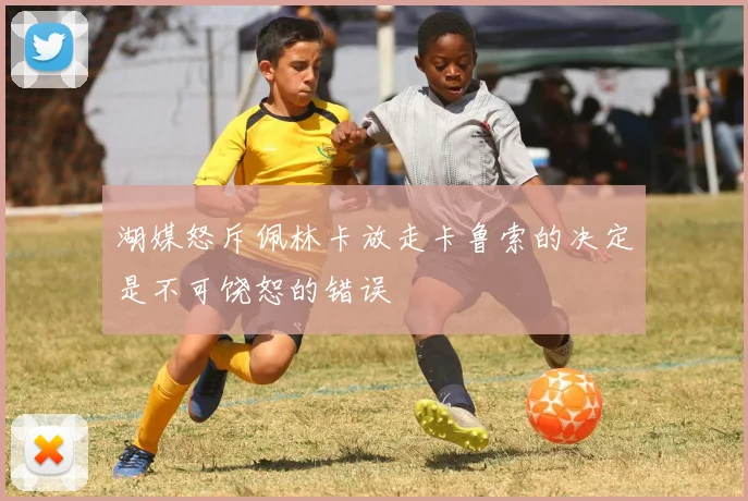 湖媒怒斥佩林卡放走卡鲁索的决定是不可饶恕的错误